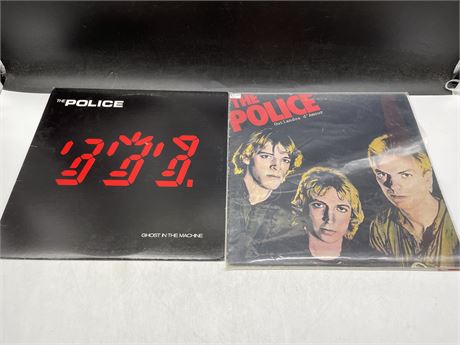 2 THE POLICE RECORDS - EXCELLENT (E)