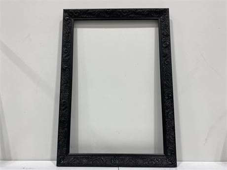 BLACK PICTURE FRAME (41”x29”) FOR 3’x2’ PICTURE