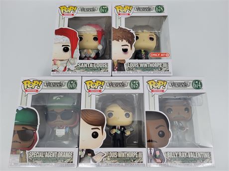 5 TRADING PLACES FUNKO POP FIGURES