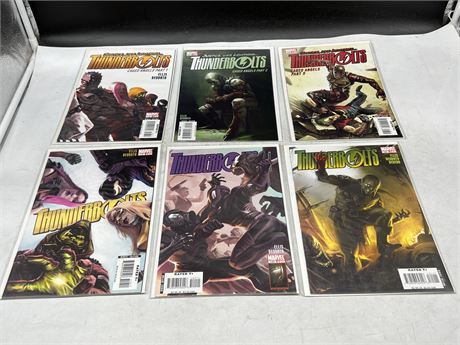 THUNDERBOLTS CAGED ANGELS ARC #116-121