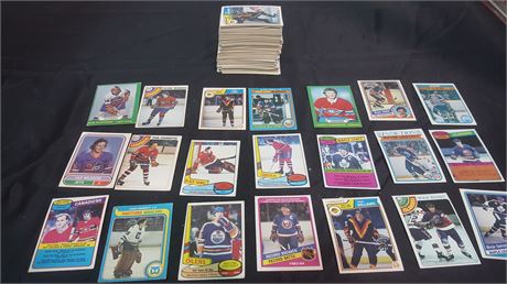 170+ HOCKEY CARDS (late 1970’s, early 1980's)