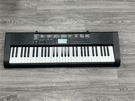 CASIO KEYBOARD - WORKS BUT NO CORD (37”)