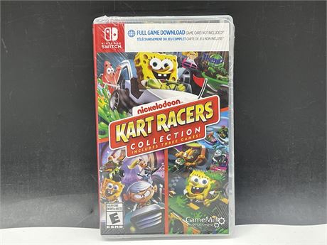 SEALED - NICKELODEON KART RACERS COLLECTION - SWITCH