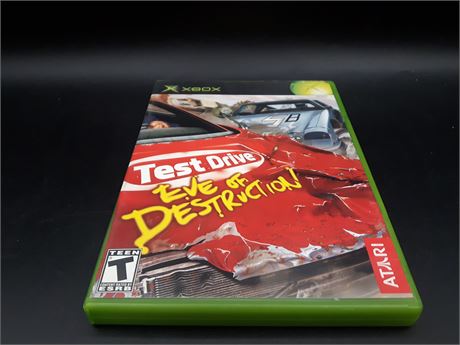 TEST DRIVE EVE OF DESTRUCTION - XBOX