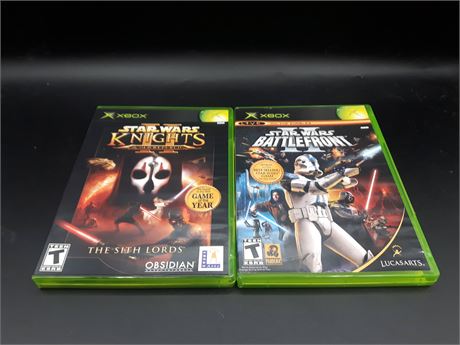 COLLECTION OF GAMES (ORIGINAL XBOX) VERY GOOD CONDITION