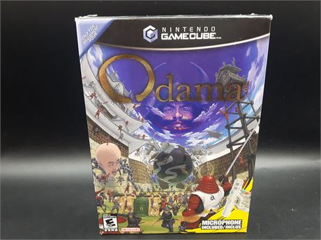 ODAMA - COMPLETE BUNDLE WITH MICROPHONE - MINT CONDITION - GAMECUBE
