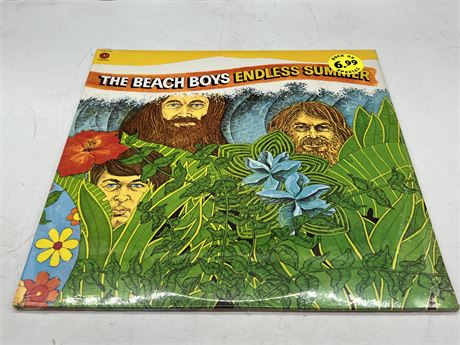 SEALED OLD STOCK - THE BEACH BOYS - ENDLESS SUMMER 2LP