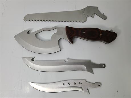 NEW UTILITY SET WITH 4 BLADES