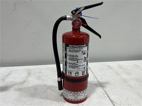 5LB FIRE EXTINGUISHER - FULL CHARGED