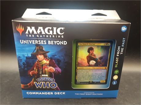 SEALED - MAGIC THE GATHERING DR. WHO - FIRST EIGHT DOCTORS - COMMANDER DECK