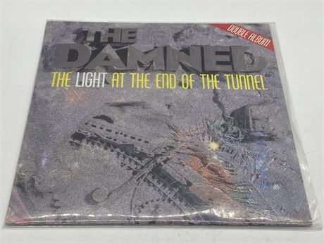 RARE THE DAMNED - THE LIGHT AT THE END OF THE TUNNEL 2LP - EXCELLENT (E)