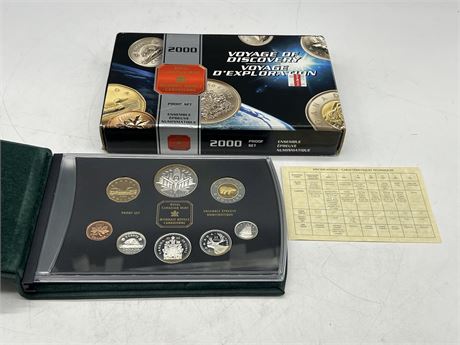 2000 RCM UNCIRCULATED PROOF SET - CONTAINS SILVER
