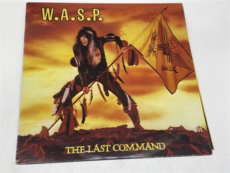 W.A.S.P - THE LAST COMMAND - VG (SLIGHTLY SCRATCHED)