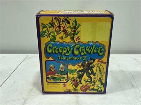 1978 CREEPY CRAWLERS THING MAKER II IN BOX