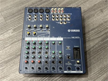 YAMAHA MG102C MIXING CONSOLE - UNTESTED / AS IS