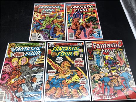 5 FANTASTIC FOUR COMICS