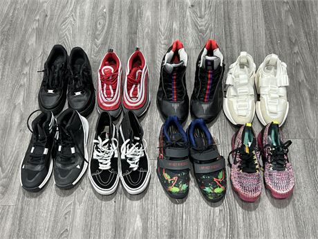 8 PAIRS OF SHOES