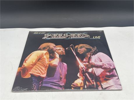 SEALED OLD STOCK - BEE GEES LIVE - 2LP
