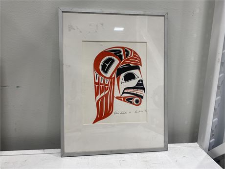 NUMBERED / SIGNED FIRST NATIONS PRINT (12.5”x16.5”)