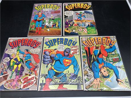 5 SUPERBOY #139-143 COMICS