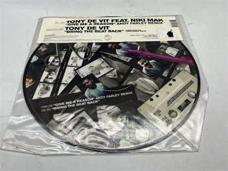 TONY DE VIT PICTURE DISC - EXCELLENT (E)