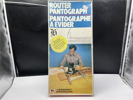 NOS ROUTED PANTOGRAPH