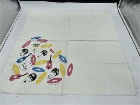 RARE BEATLES 1964 LISCENSED SCARF BY NEMS