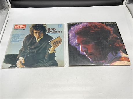 2 BOB DYLAN RECORDS - EXCELLENT