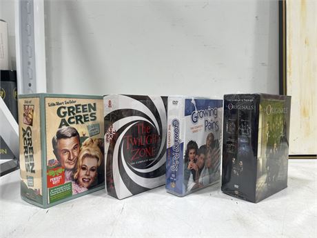 4 SEALED DVD SEASON BOX SETS