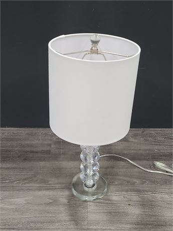 MODERN LAMP CRYSTAL (21.5"Tall)