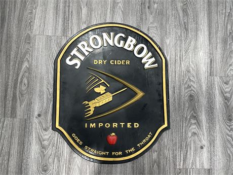 STRONGBOW DRY CIDER SIGN 23”x27”