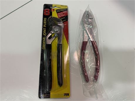 2 NEW PLIERS