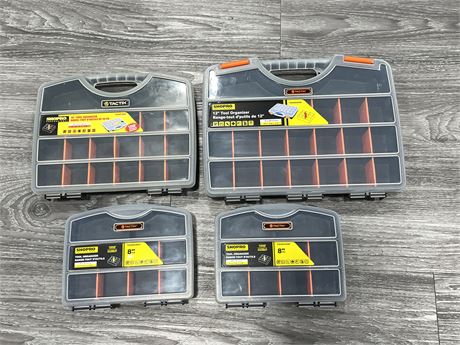 4 NEW SHOPRO TOOL ORGANIZERS - SPECS IN PHOTOS