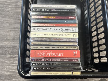 LOT OF ROD STEWART CDS