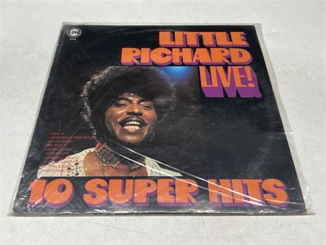 LITTLE RICHARD LIVE - 10 SUPER HITS - EXCELLENT (E)