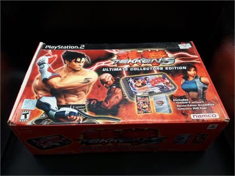 TEKKEN 5 COLLECTORS EDITION - WITH COLLECTORS FIGHT STICK - PS2