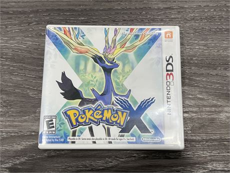 3DS POKÉMON X - COMPLETE W/ BOX AND INSTRUCTIONS