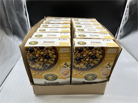 12 GLUTEN FREE CEREAL BOXES - EXP. MAR 06/22