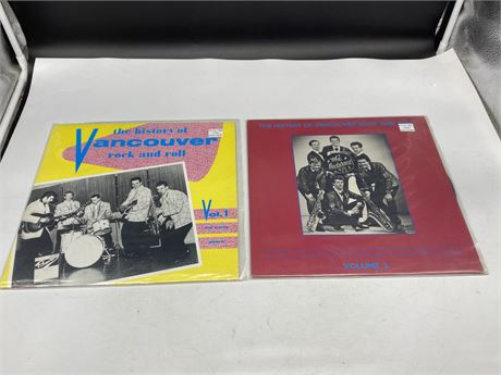 THE HISTORY OF VANCOUVER ROCK & ROLL - CDN PRESS’ - EXCELLENT (E)