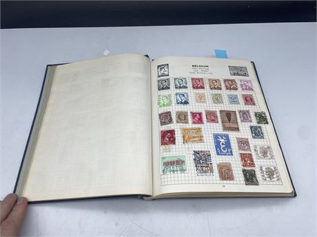 STAMP COLLECTION - ALL WORLD WIDE OLD ALBUM
