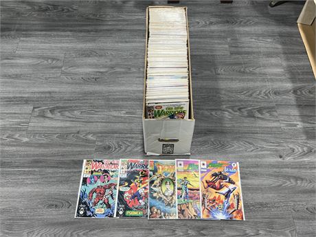 LONG BOX OF OVERSTOCK BACK ISSUE COMICS