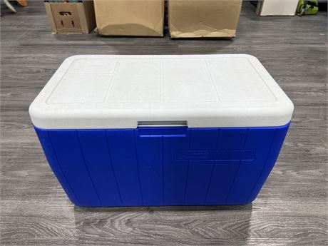 LIKE NEW COLEMAN COOLER - 24”x13”x14”