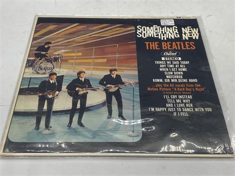 THE BEATLES - SOMETHING NEW (1964) - VG+