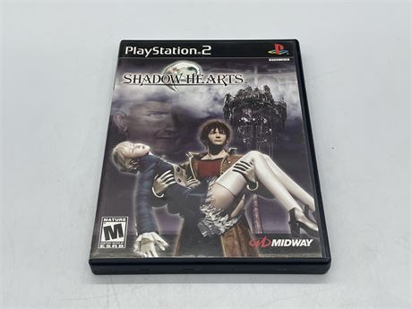 SHADOW HEARTS - PS2 - COMPLETE WITH MANUAL