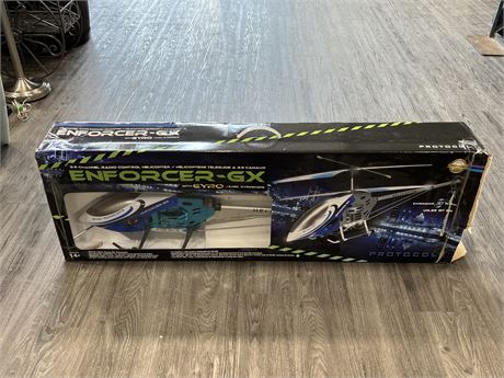 ENFORCER - GX 3.5 CHANNEL RADIO CONTROL HELICOPTER