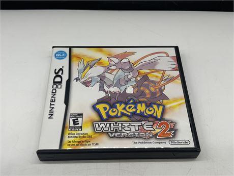 NDS POKÉMON WHITE VERSION 2 - COMPLETE IN BOX
