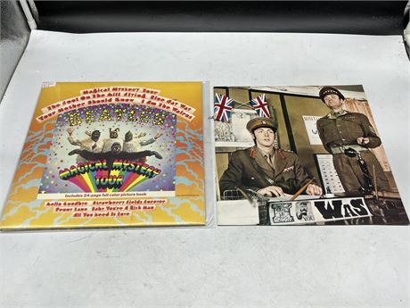 THE BEATLES - MAGICAL MYSTERY TOUR W/BOOK - EXCELLENT (E)