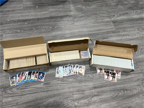 3 BOXES OF OPC NHL CARDS