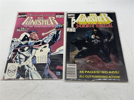 THE PUNISHER SUMMER SPECIAL #2 & THE PUNISHER ATLANTIS ATTACKS #2