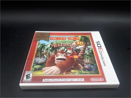 SEALED - DONKEY KONG COUNTRY RETURNS - 3DS